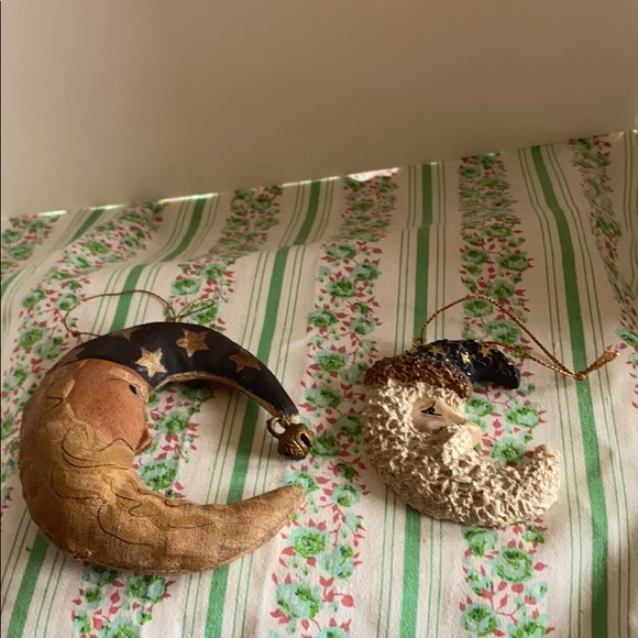 1997 Belsnickel crescent moon Santa ornament 6583 - Picture 6 of 11